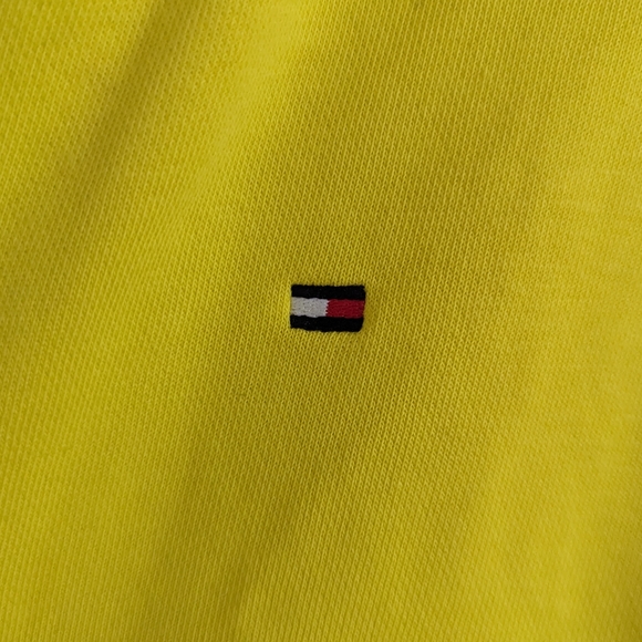 Tommy Hilfiger kids' yellow lightweight hoodie - Picture 3 of 3